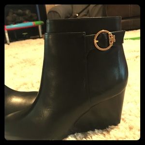 Tory Burch Wedge Booties
